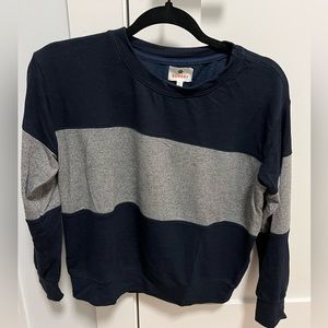 Sundry thick striped long sleeve